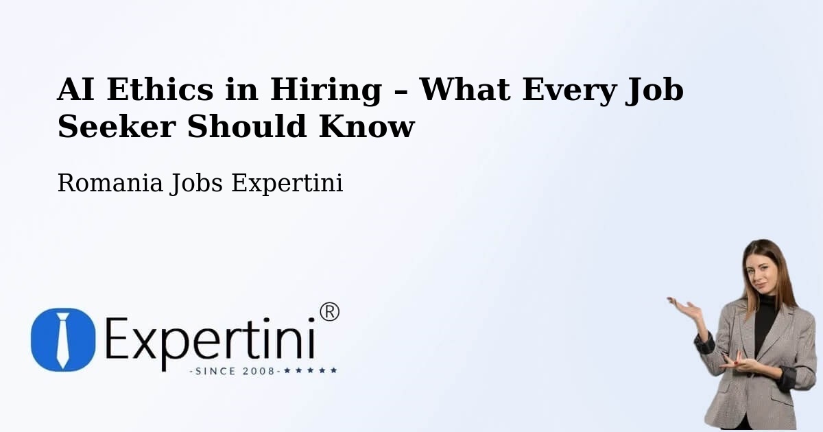 AI Ethics in Recruitment & Hiring – Domănești - Domănești, Romania Jobs Expertini